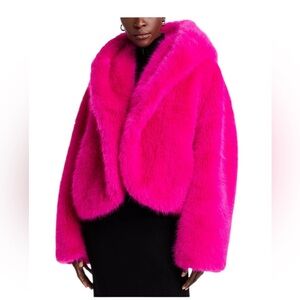 New NAOMI x BOSS 2.0 Cabarette Faux Fur Coat